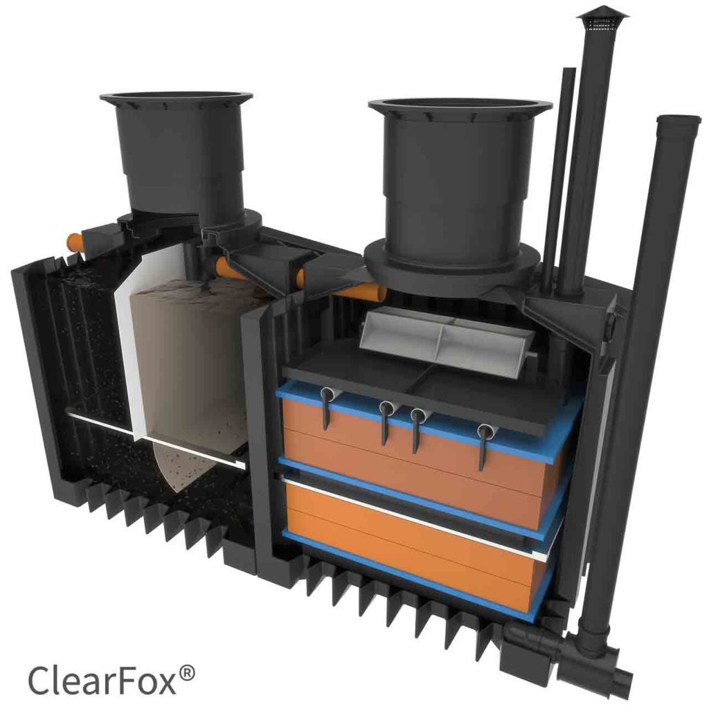 Kleinkläranlage ClearFox Nature