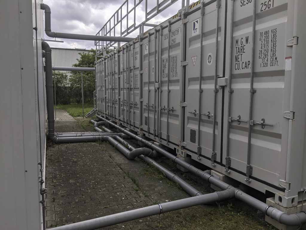 Abwasserbehandlung für Mülldeponien
