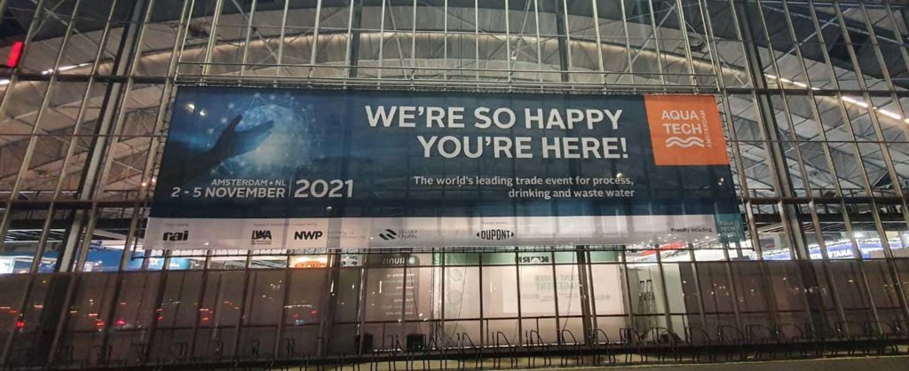 ClearFox® auf der Aquatech in Amsterdam