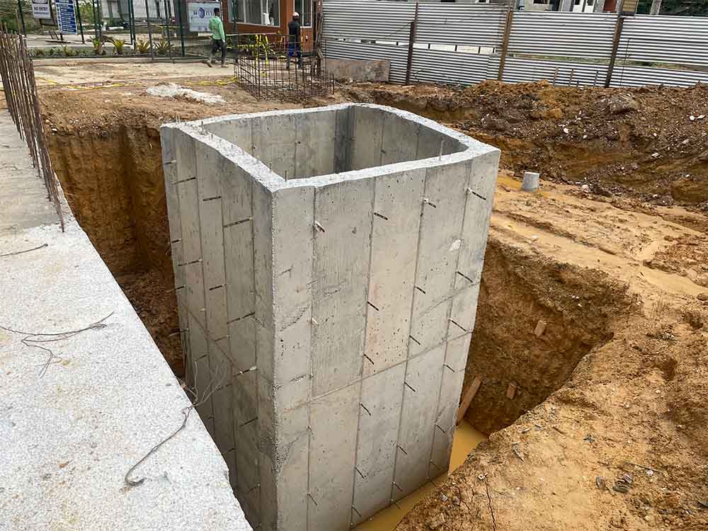 ClearFox concrete solution for sewage treatment