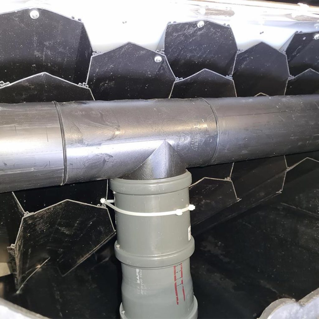 ClearFox lamella clarifier for surface finishing wastewater