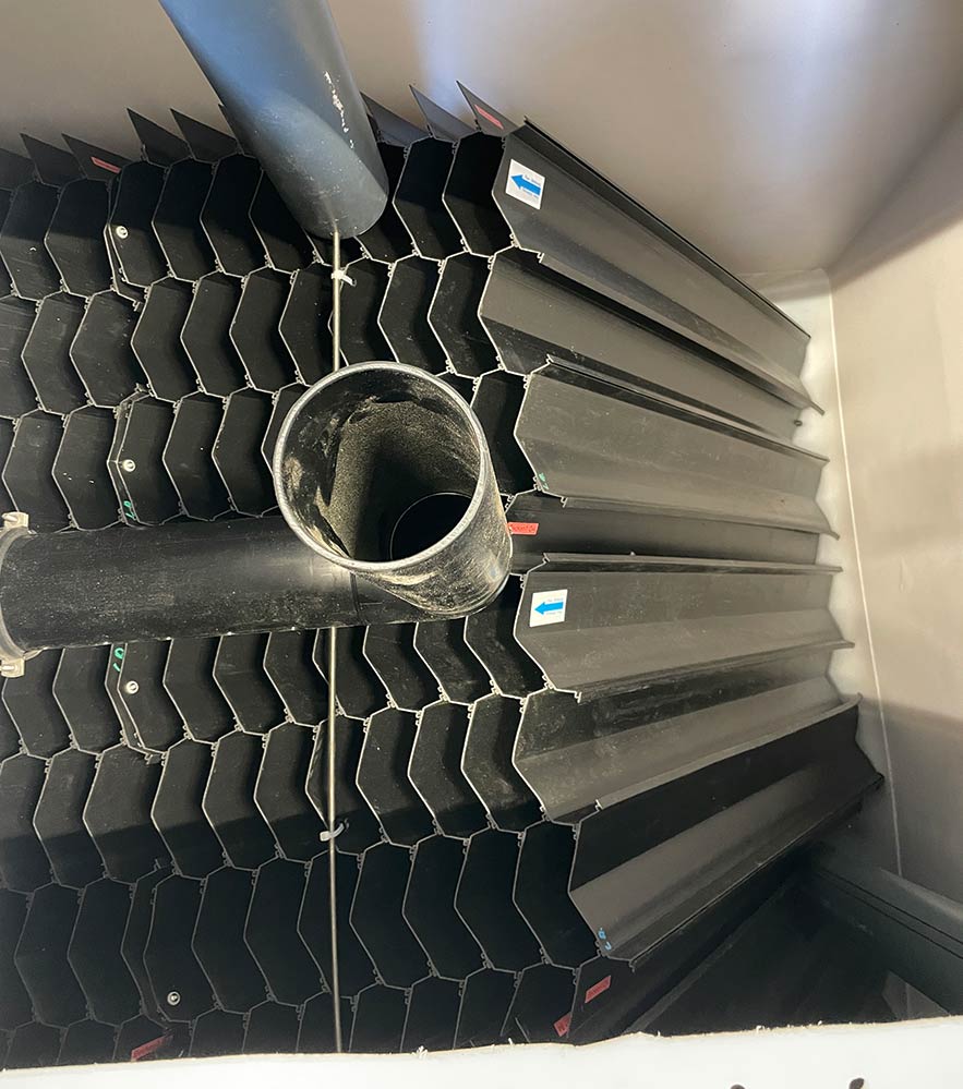 ClearFox clarifier for worker camp wastewater treatment
