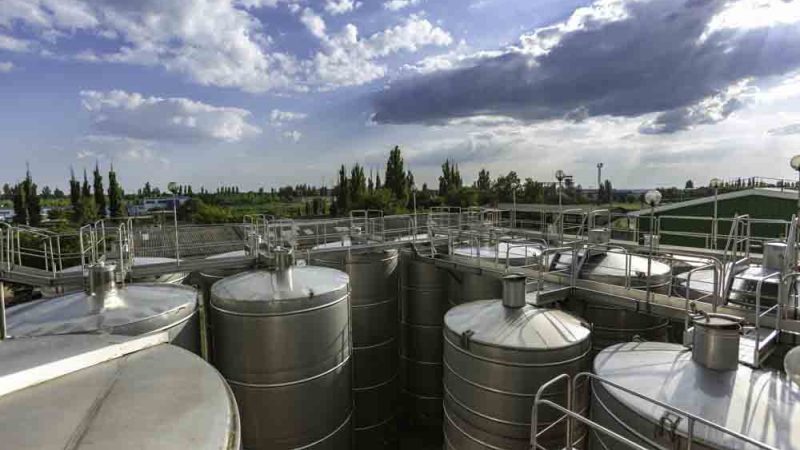 treatment of winery wastewater