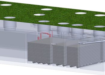 ClearFox 3D drawing for sewage wastewater treatment
