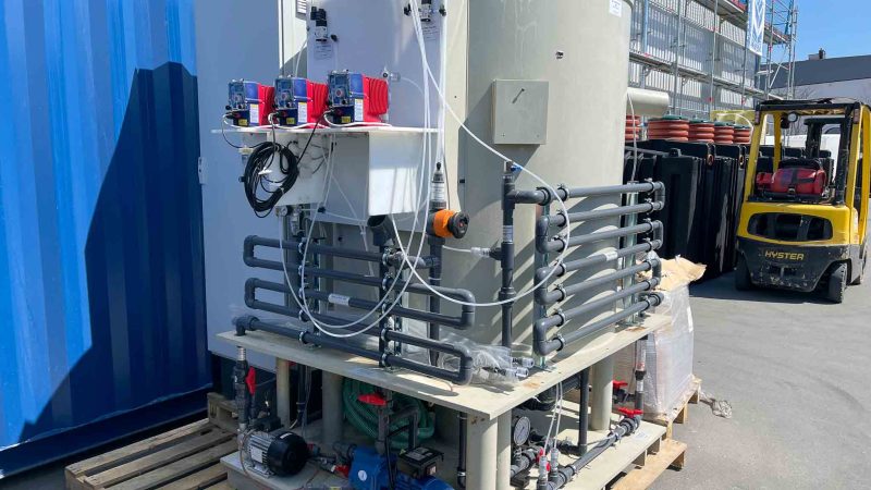 Pilotprojekt für Prozessabwasser in Albanien