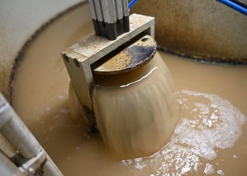 ClearFox DAF wastewater after solid separation