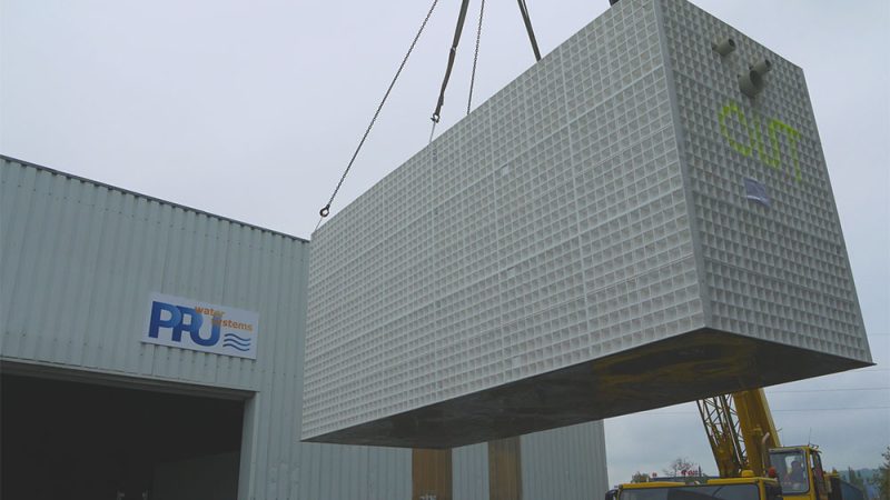 ClearFox Kläranlage für eine Fabrik