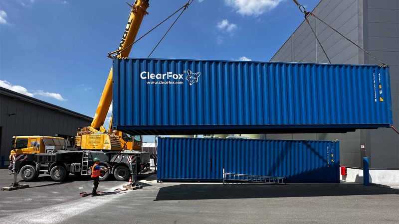 ClearFox wash water treatment for plastic recycling industry